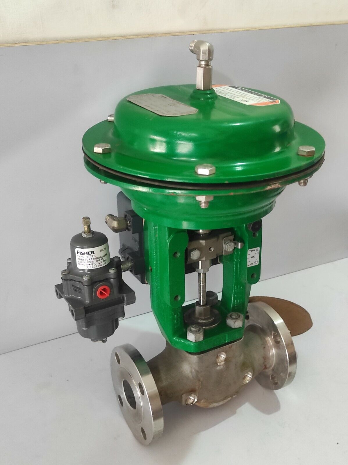 Fisher Design GX NPS 1 1/2 CL150 2020 225-A3 GX Control Valve And Actuator Syste