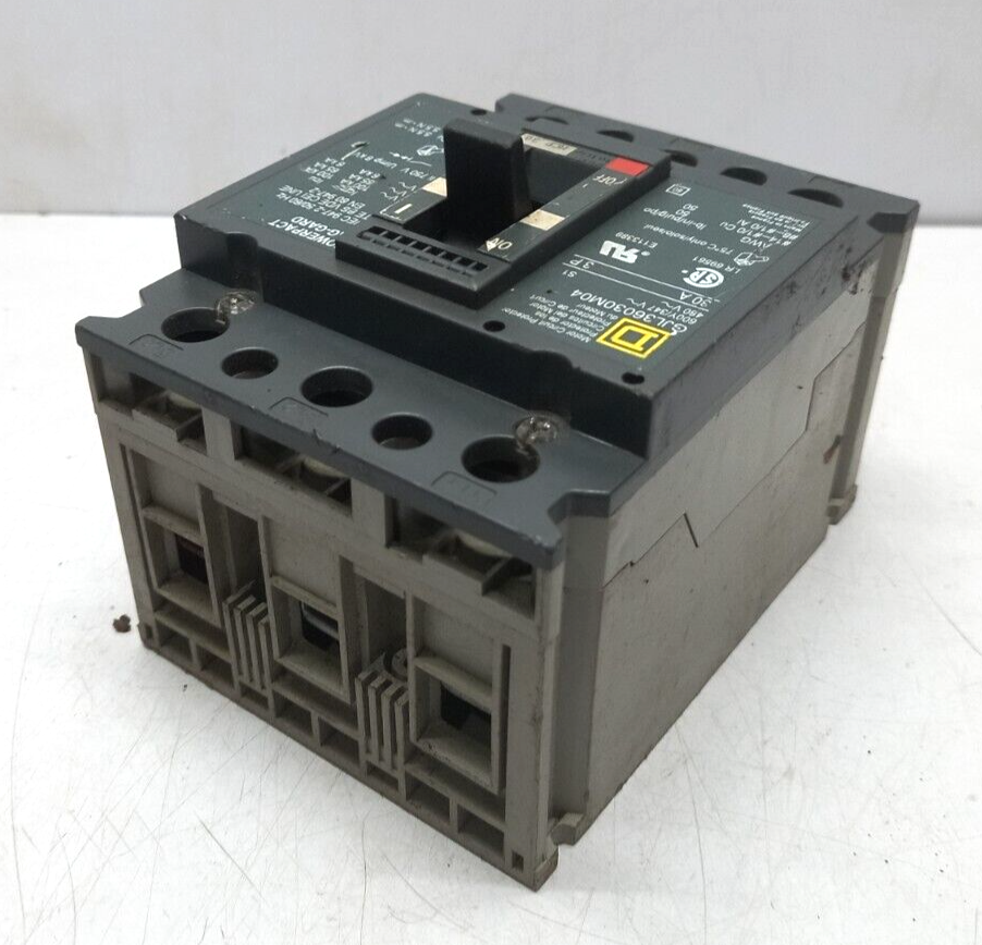 Square D GJL36030M04 Motor Circuit Breaker Circuit Breaker MCP 30 30A 3P