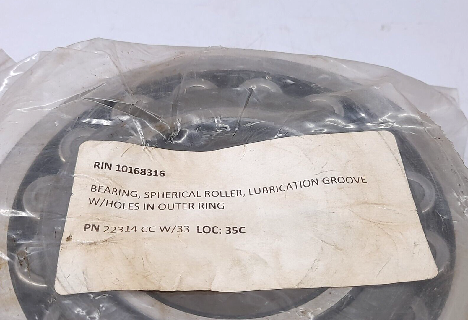 SKF Spherical Roller Bearing 22314 CC W/33 Lubrication Groove In Outer Ring