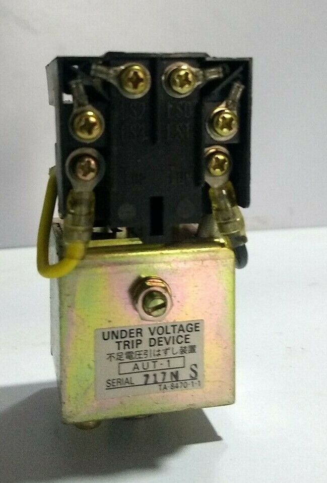 Under Voltage Trip Device - AUT-1 Sr.No.717NS - TA-8470-1-1