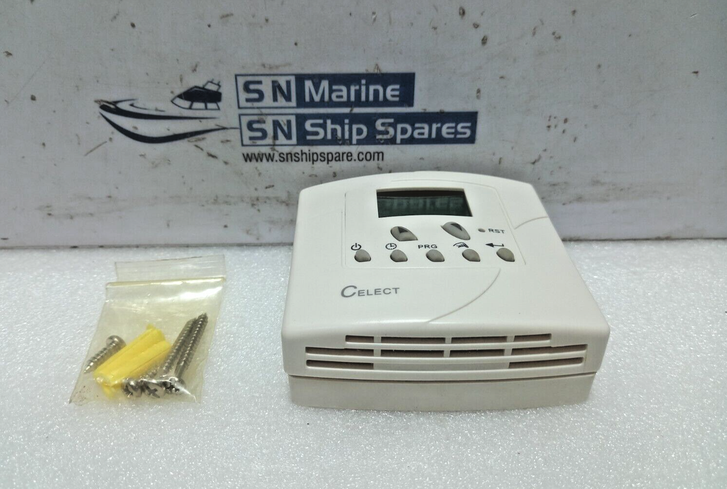 CELECT DRT2 Programmable Compact Thermostat AC24...250V~ 50/60Hz RS 407-5985