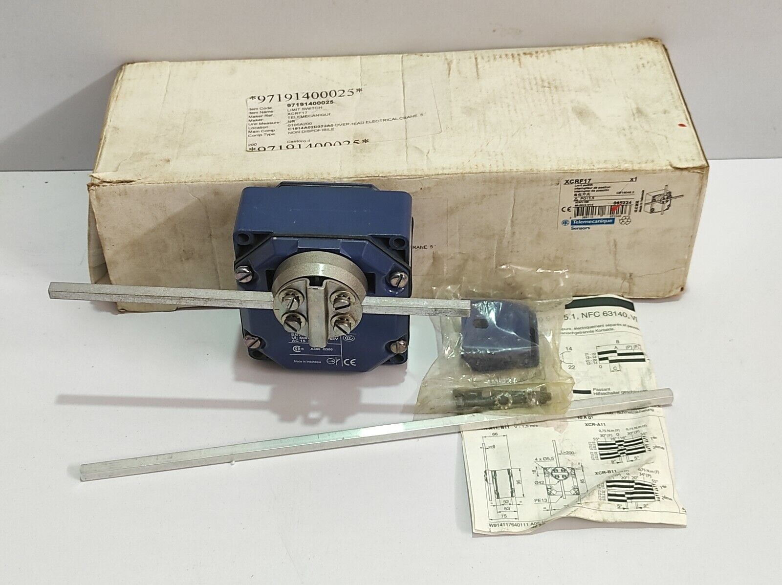 Telemecanique XCRF17 Limit Switch XCRF1788