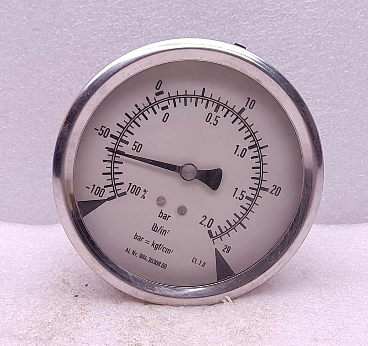 Alfa Laval 984.30308.00 Compound Gauge 100%-2 Bar 984 30308-00