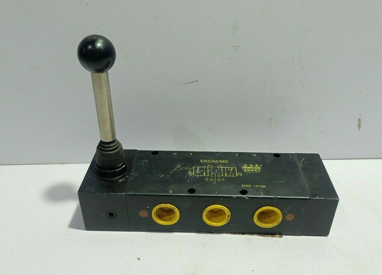 Waircom EKCA2/MS Manually Actuated Valve Max 10 Bar EKCA2MS