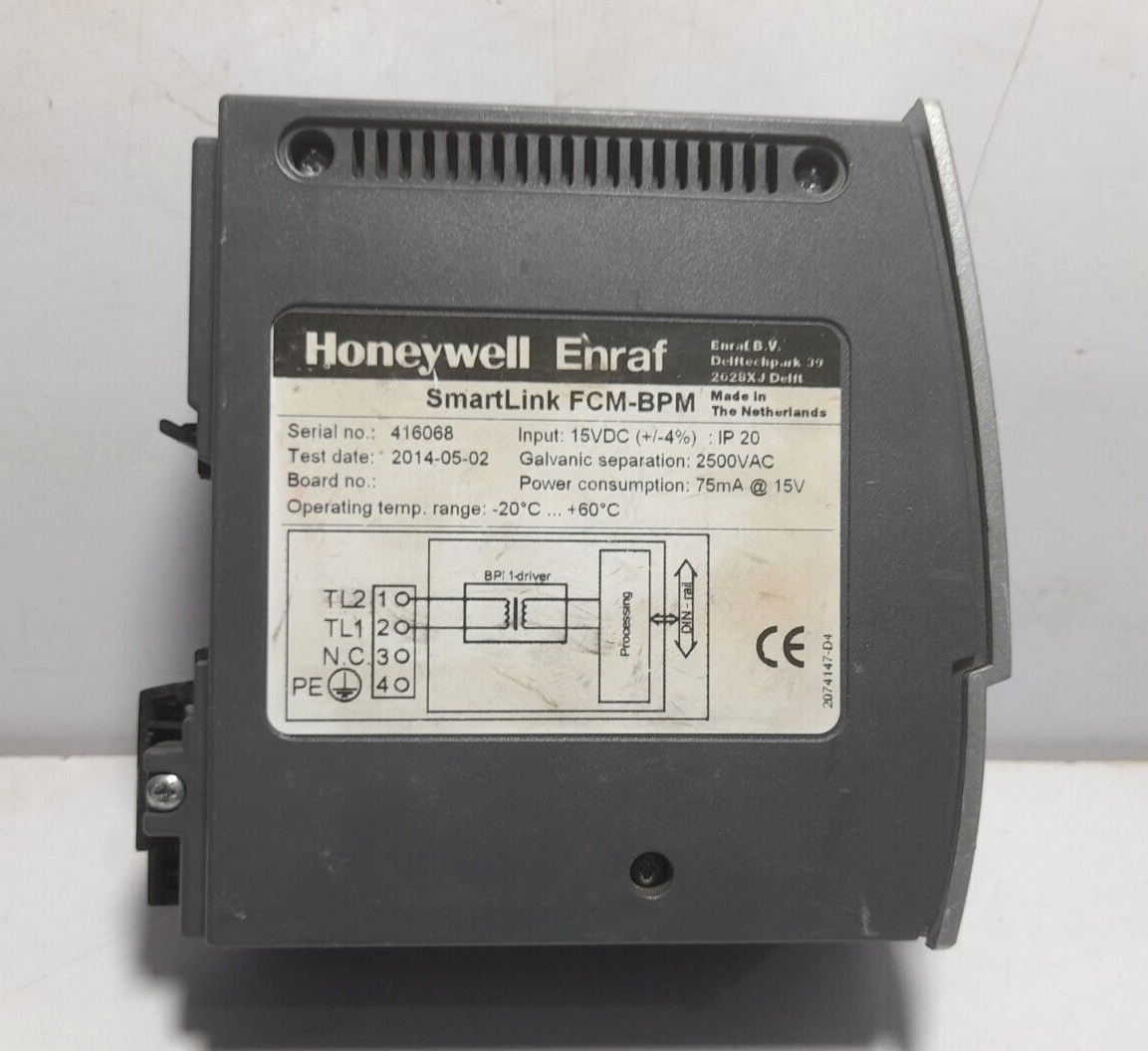 Honeywell Enraf FCM-BPM Processor / Smartlink FCM-BPM / Input: - 15VDC