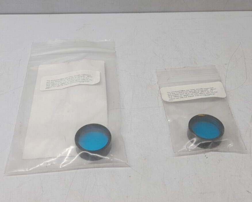Turner Designs Hydrocarbon Instruments 103494 Optical Filter / 2-pcs lot sale