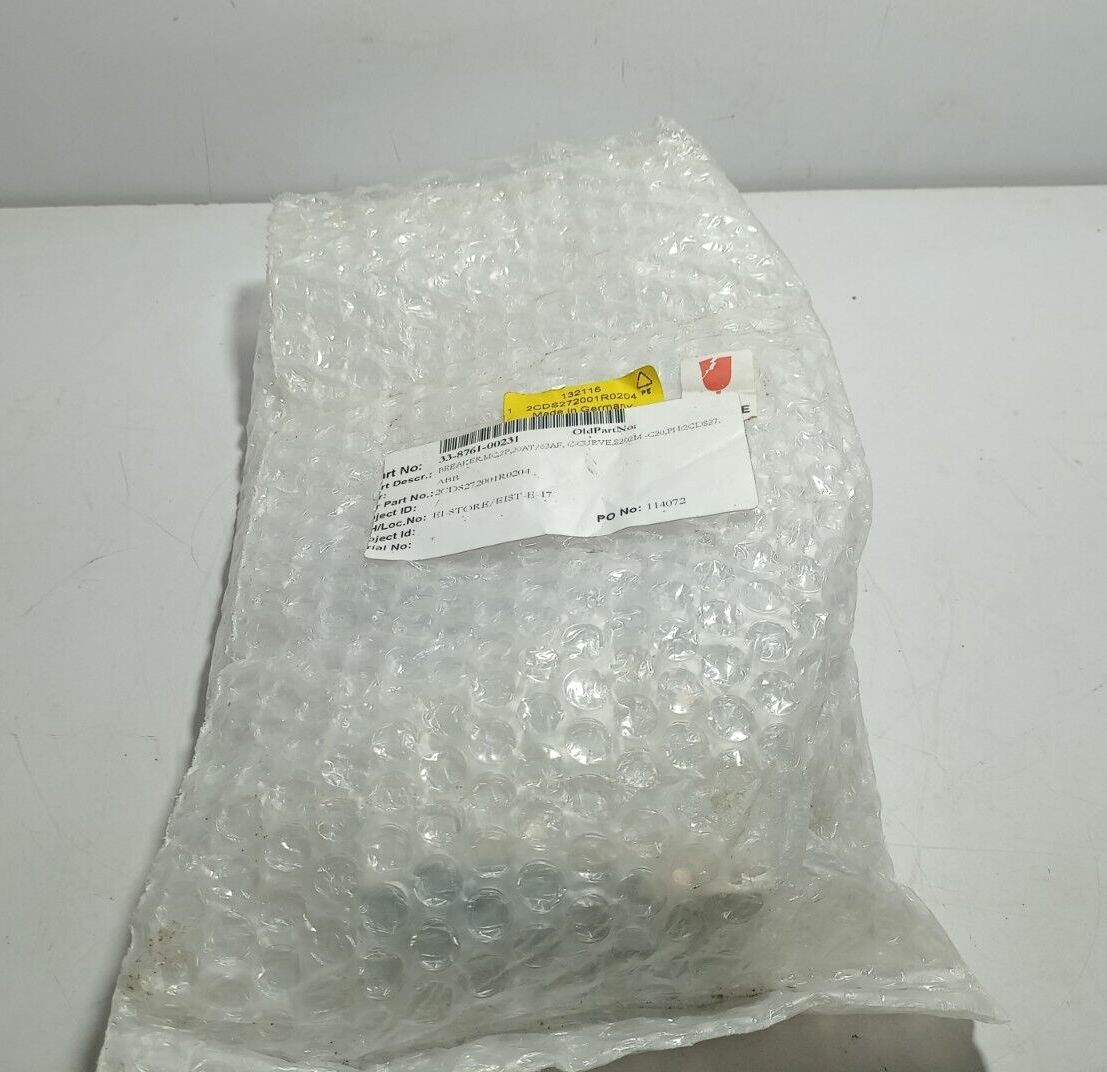 ABB S202M-C20 Circuit Breaker / 2CDS272001R0204 / S202MC20