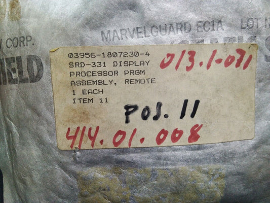 SPERRY MARINE 03956-1807230-4 REV G DISPLAY PROCESSOR ASSY P/N 03956-1976340-Z-G