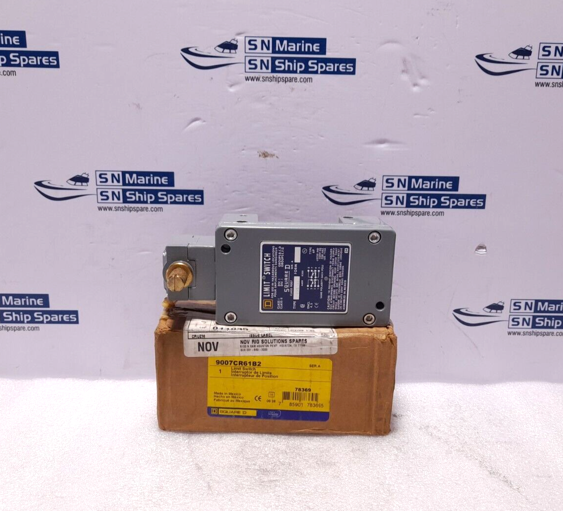 Square D 9007CR61B2 Ser A Limit Switch NOV 7038A433 9007 CR61B2 Head Type B