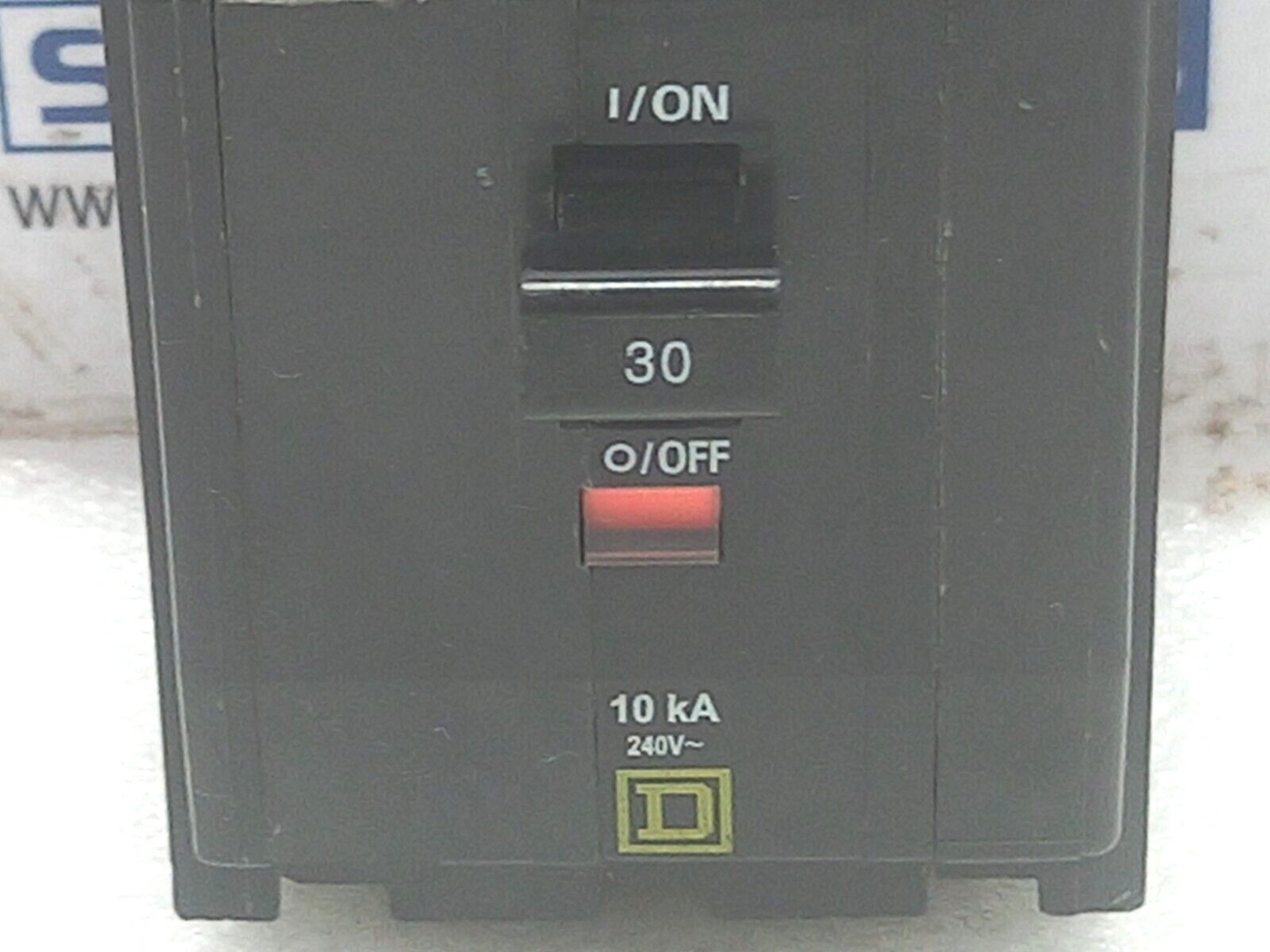 Square D QO Circuit Breaker 30 A 50/60 Hz 400C 10 kA 240V