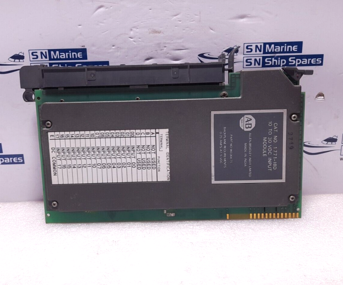 Allen Bradley 1771-IBD 10 To 30 VDC Input Module 960364-75