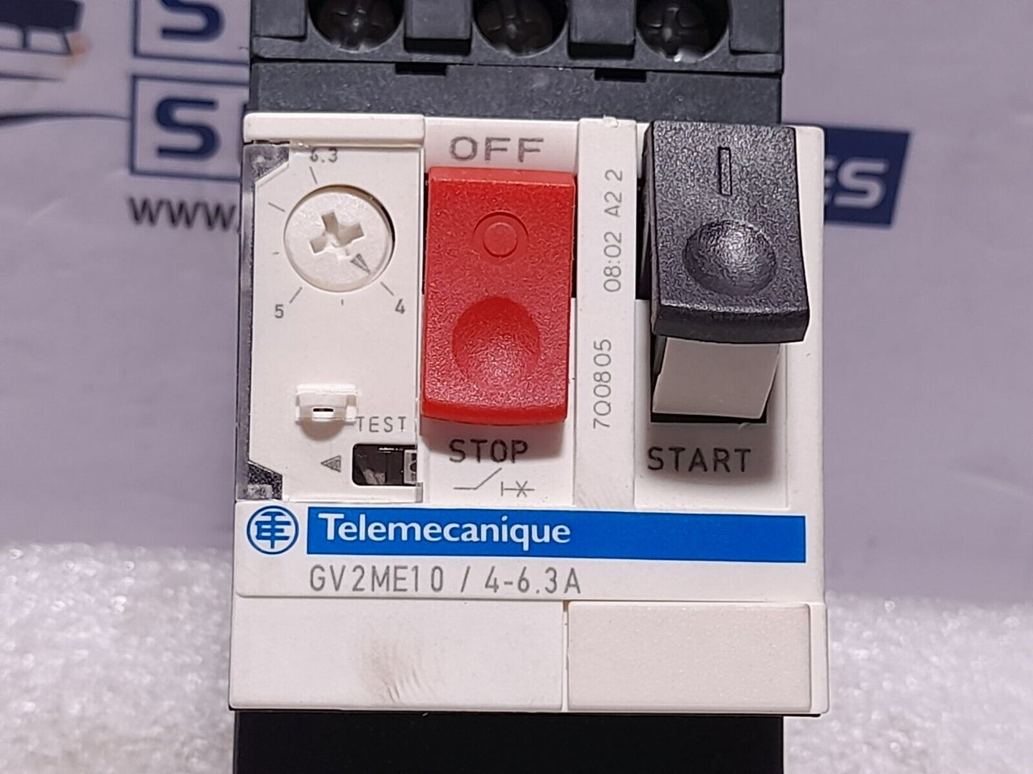 Telemecanique GV2ME10 Motor Circuit Breaker 4-6.3A