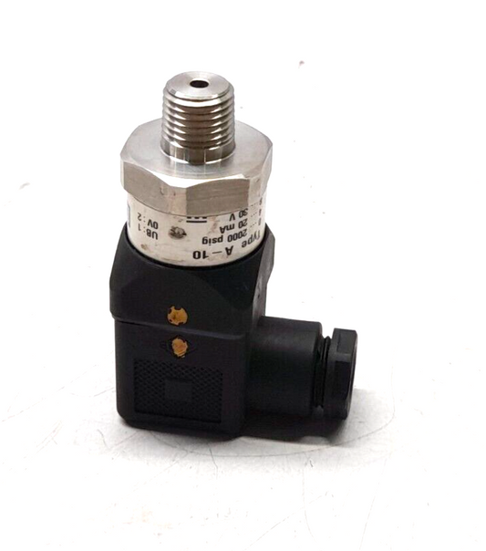 Wika A-10 Pressure Transmitter 0-2000 PSIG 4-20 mA 8-30 VDC