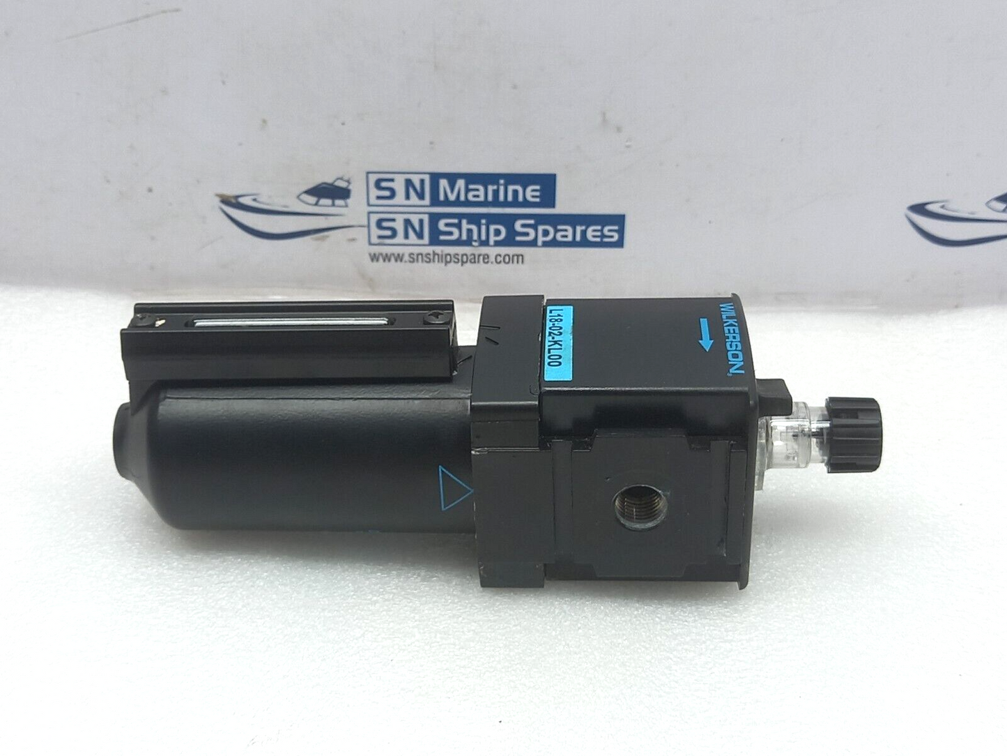 Wilkerson L18-02-KL00 Lubricator ¼” Air Line, 75CFM 2PB45