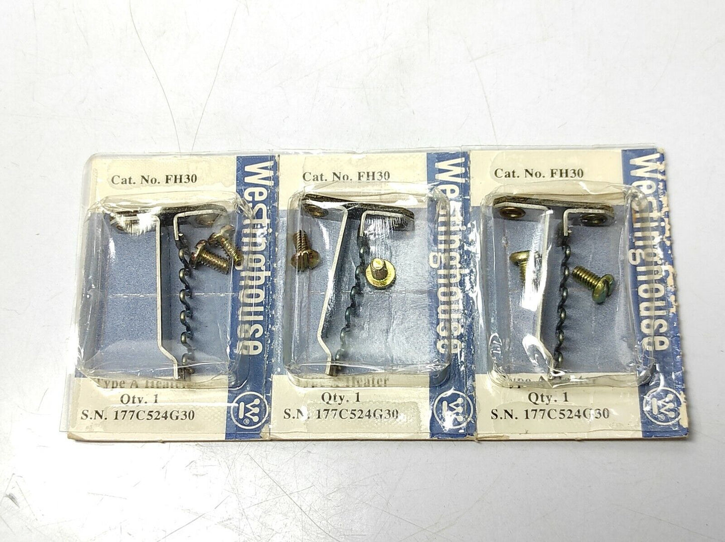 Westinghouse FH30 Type A Heater 3Pcs Lot Sale