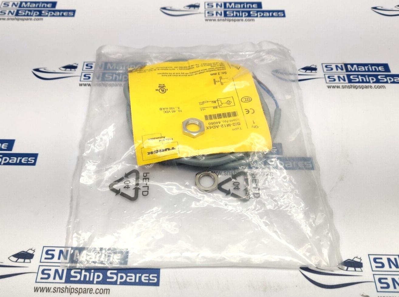 Turck Bi-M12-AD4X Inductive Sensor 10…65Vdc 3…100mA