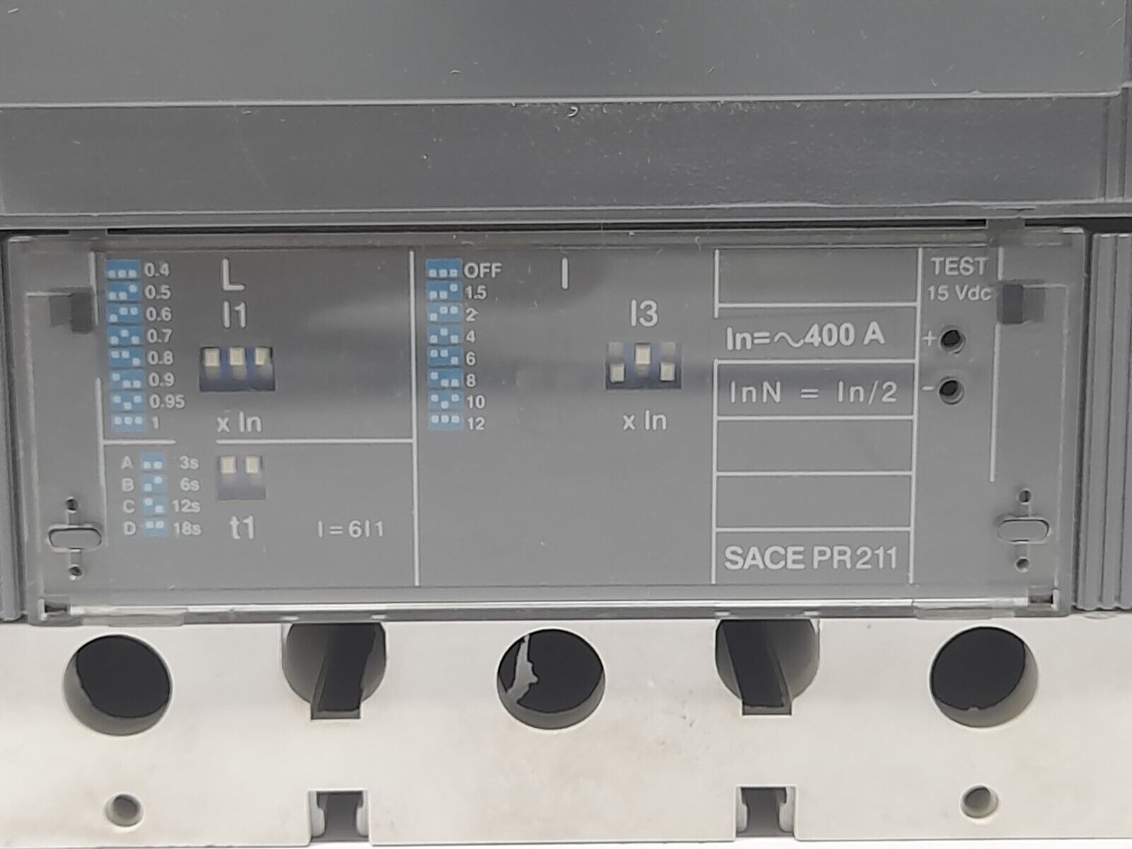 ABB S5H SACE S5 Circuit Breaker S5H400 SACE PR211 In = 400A