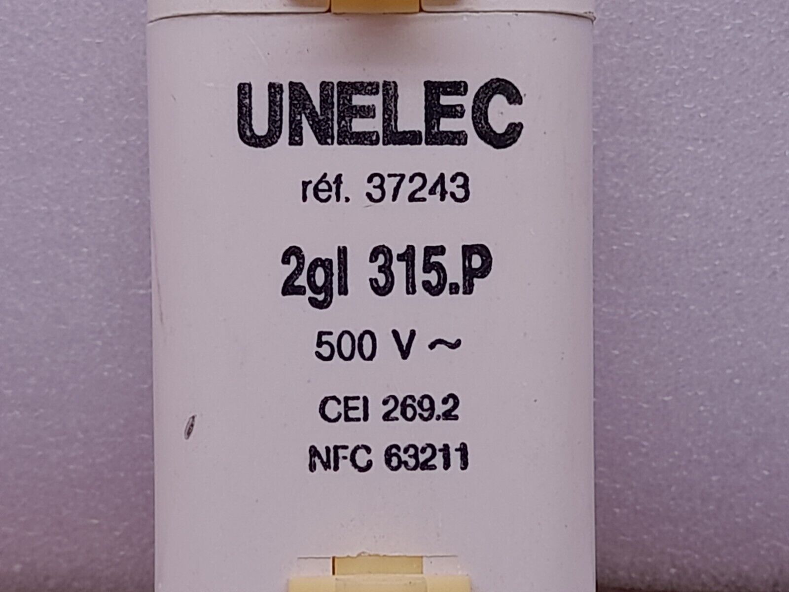 Unelec 37243 Fuse 2 gl 315.P 500V~ - 3PCs/Lot