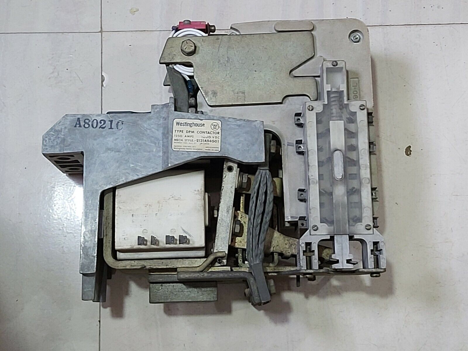 Westinghouse 2131A94G01 DPM Contactor 1250Amps 1000Vdc