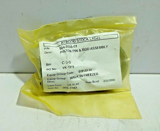 504-0235-01 Piston Pin & Rod Assembly 504023501