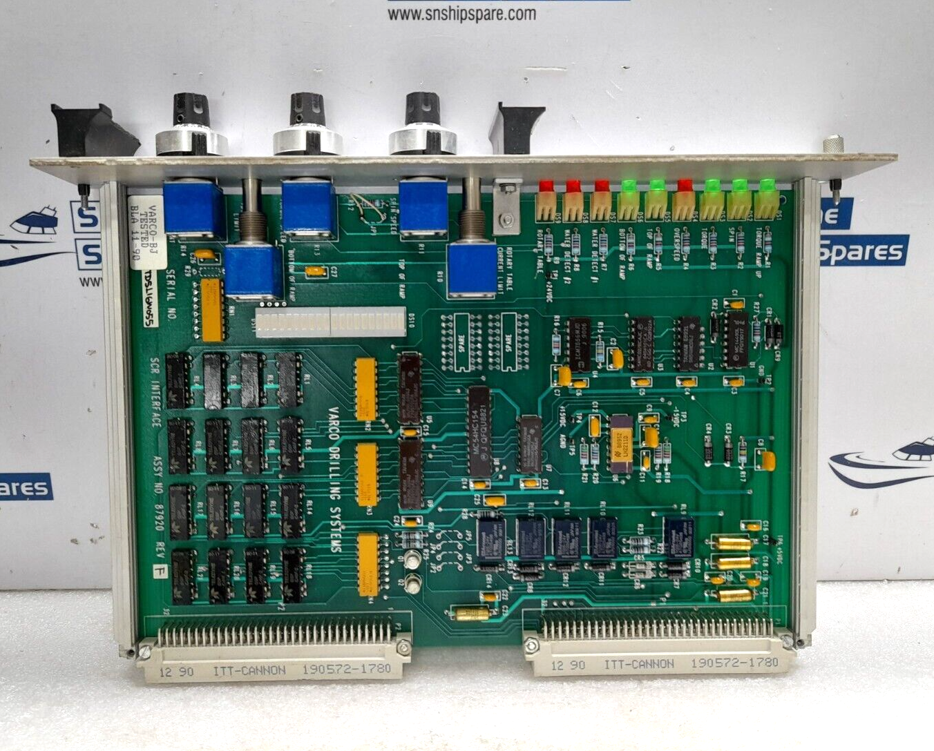 Varco Drilling Systems 87920 Rev F SCR Interface PCB 92450