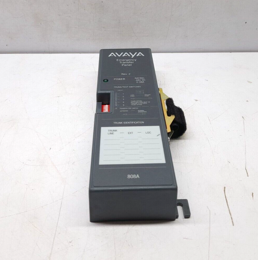 Avaya 808A Emergency Transfer Panel 700394992