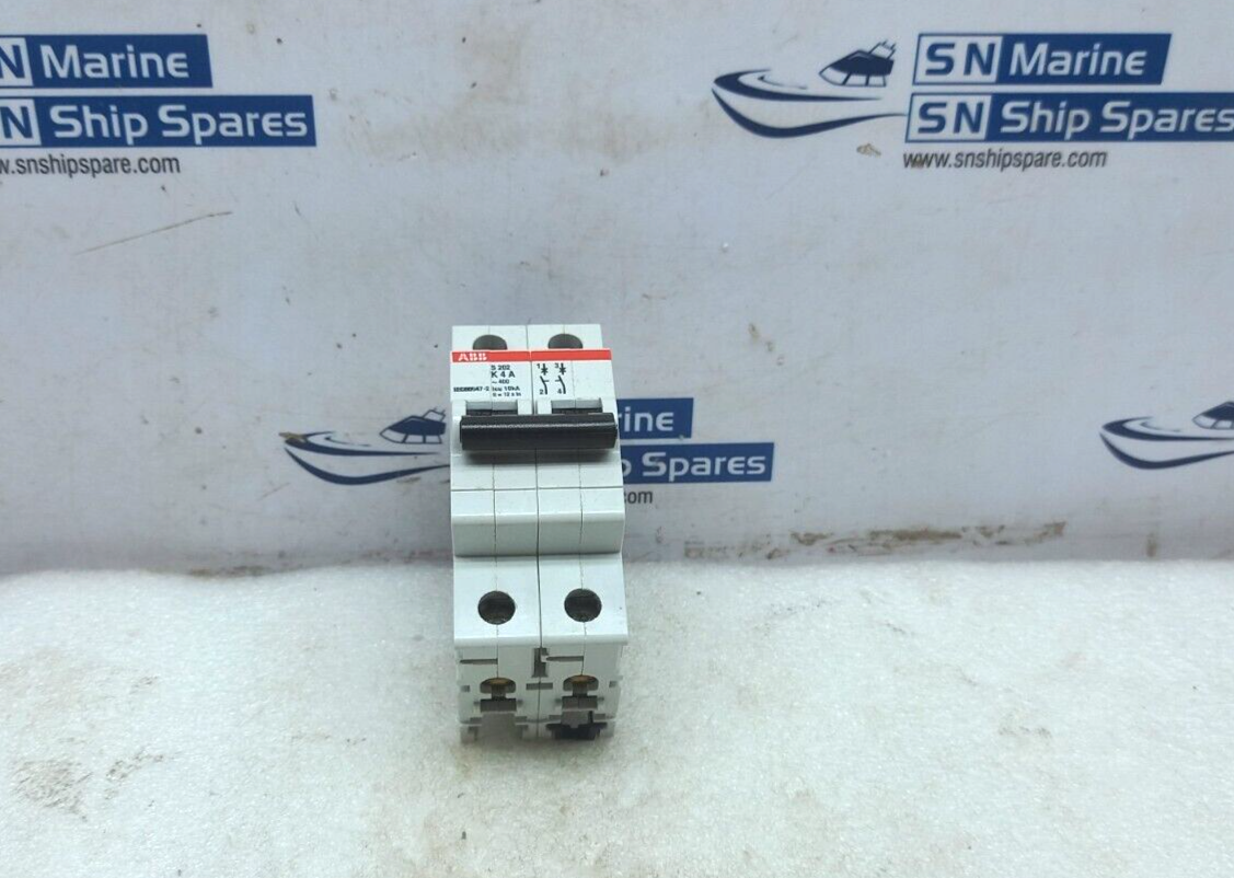 ABB S 202-K4 Moulded Case Circuit Breaker Cat.A 2CDS 252 001 R0337