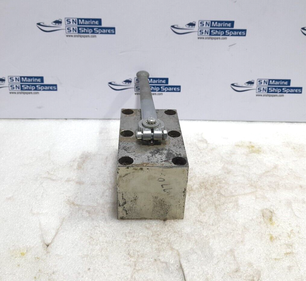 Stauff MHA BBV25160001M Ball Valve Max PSI 5000 PN315 & Seal Kit MBBV-16-01-M