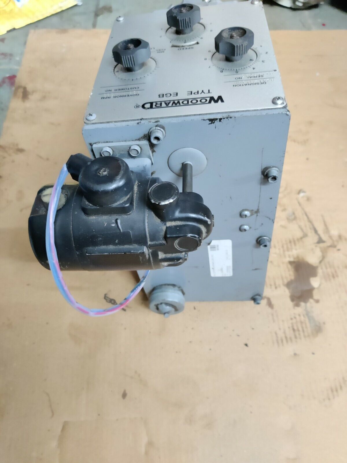 WOODWARD EGB 8241-943DC RPM-436-1036 GOVERNOR