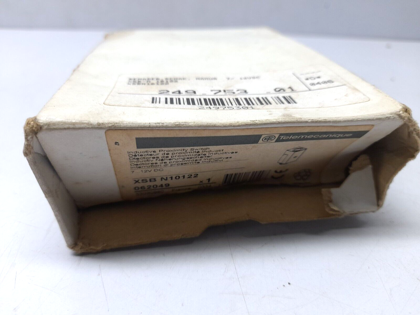 Telemecanique XSB N10122 Inductive Proximity Switch 7-12VDC