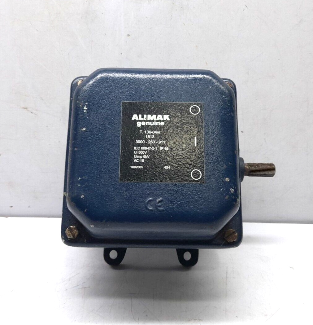 ALIMAK T.136-04YR-1513 LIMIT SWITCH 3000-263-911 UI 500V Uimp 6kV