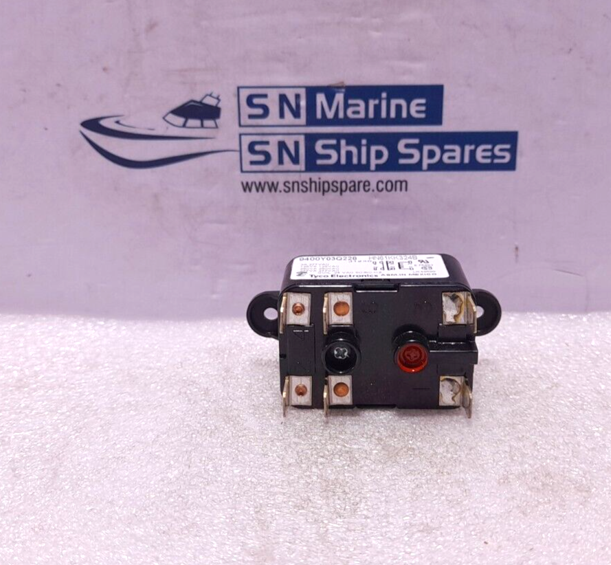 Tyco Electronics 9400Y03Q228 HN 61KK 324 Pilot Duty Relay 24V 50/60Hz