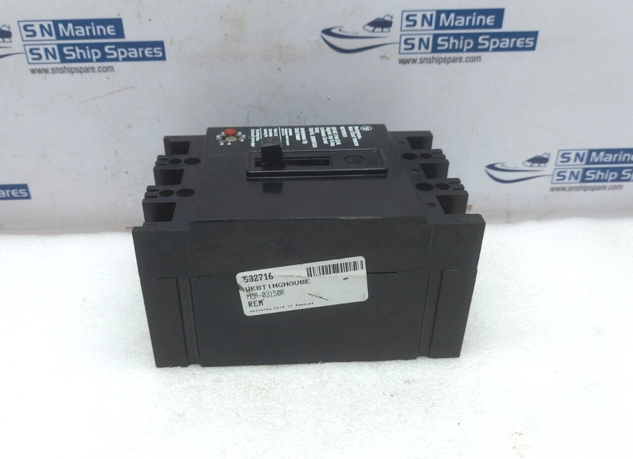 Westinghouse MCP03150R Motor Circuit Protector 3Pole 600VAC 532716