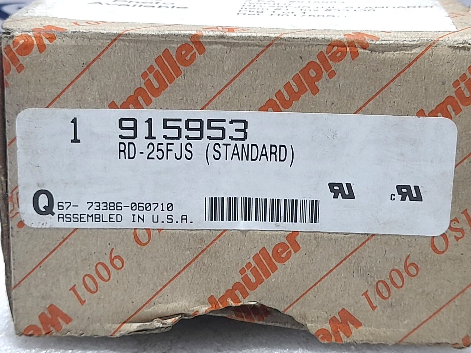 Weidmuller E141197 Interface Terminal Block Module 915953-67
