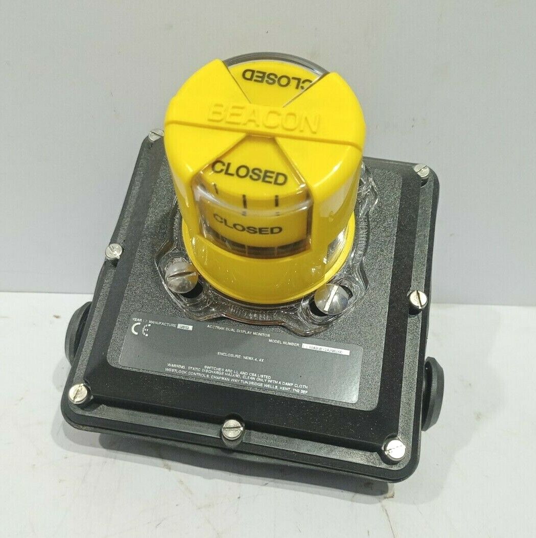 Westlock 1040NBY2A2M0200 Valve Position Indicator Acctrak Dual Display Monitor