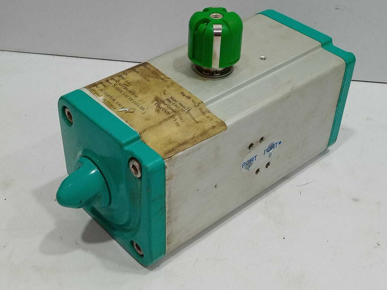 Tomoe Valve GD180-F07F10 Actuator Valve