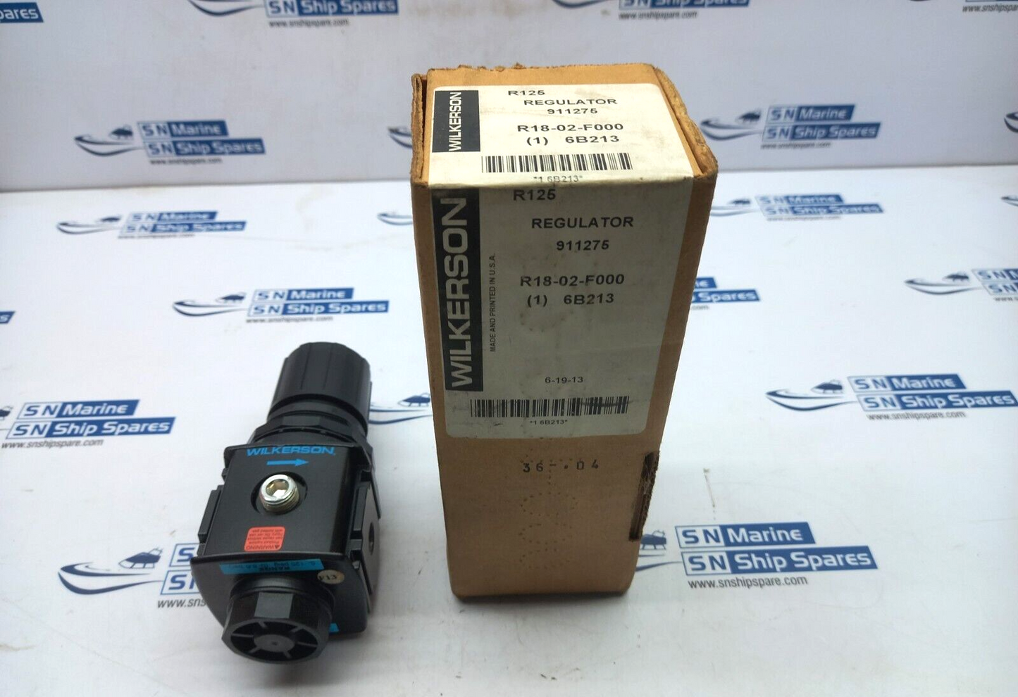Wilkerson R18-02-F000 Air Pressure Regulator 0-125Psig 0-8.6Bar Price Pump 6460