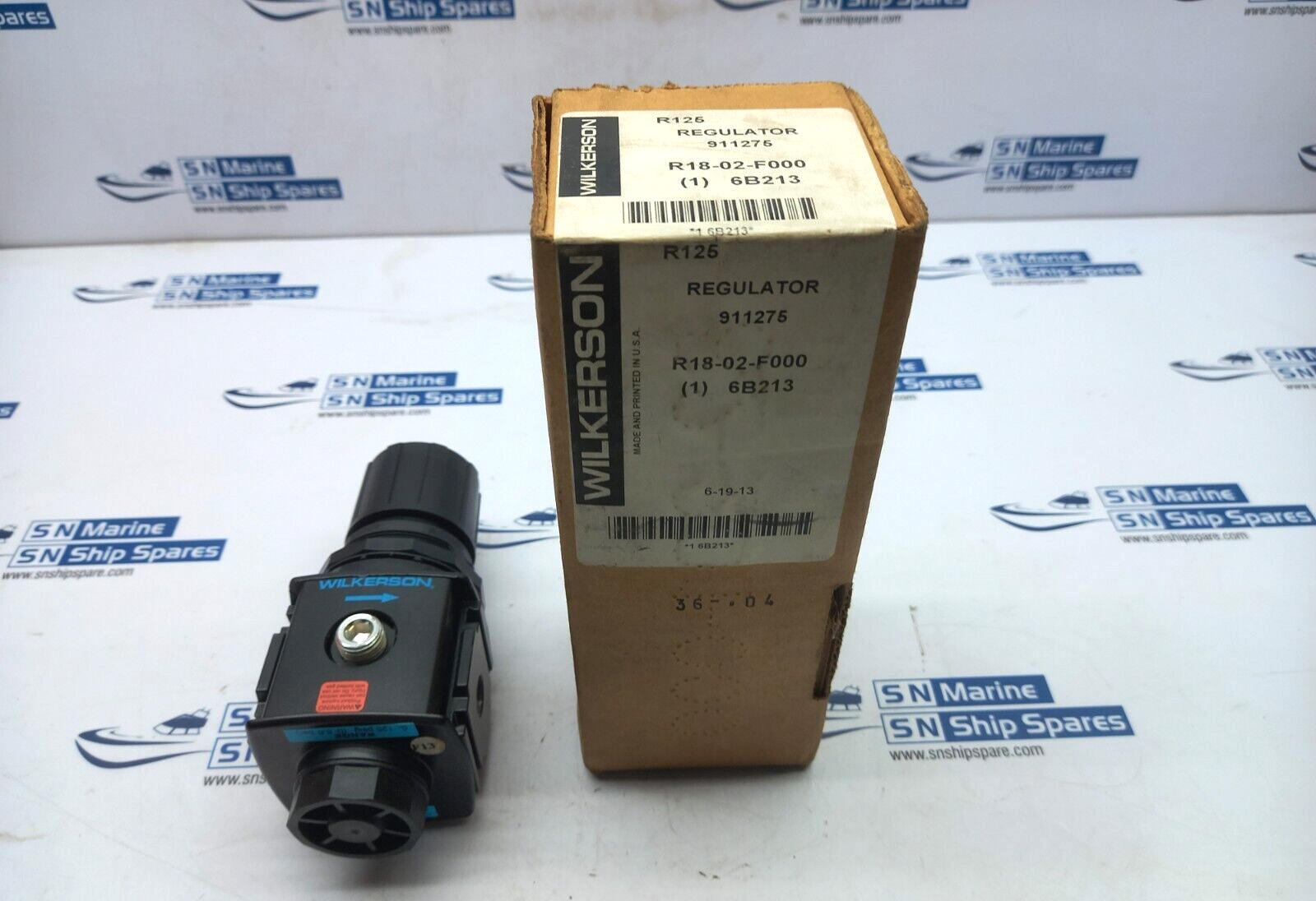 Wilkerson R18-02-F000 Air Pressure Regulator 0-125Psig 0-8.6Bar Price Pump 6460