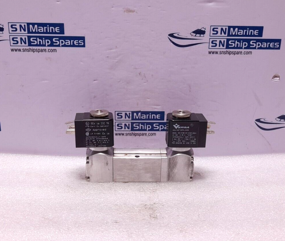 Versa KXX-4334-XISP-D024 Solenoid Valve 24VDC 1.6W 25-115 PSIG