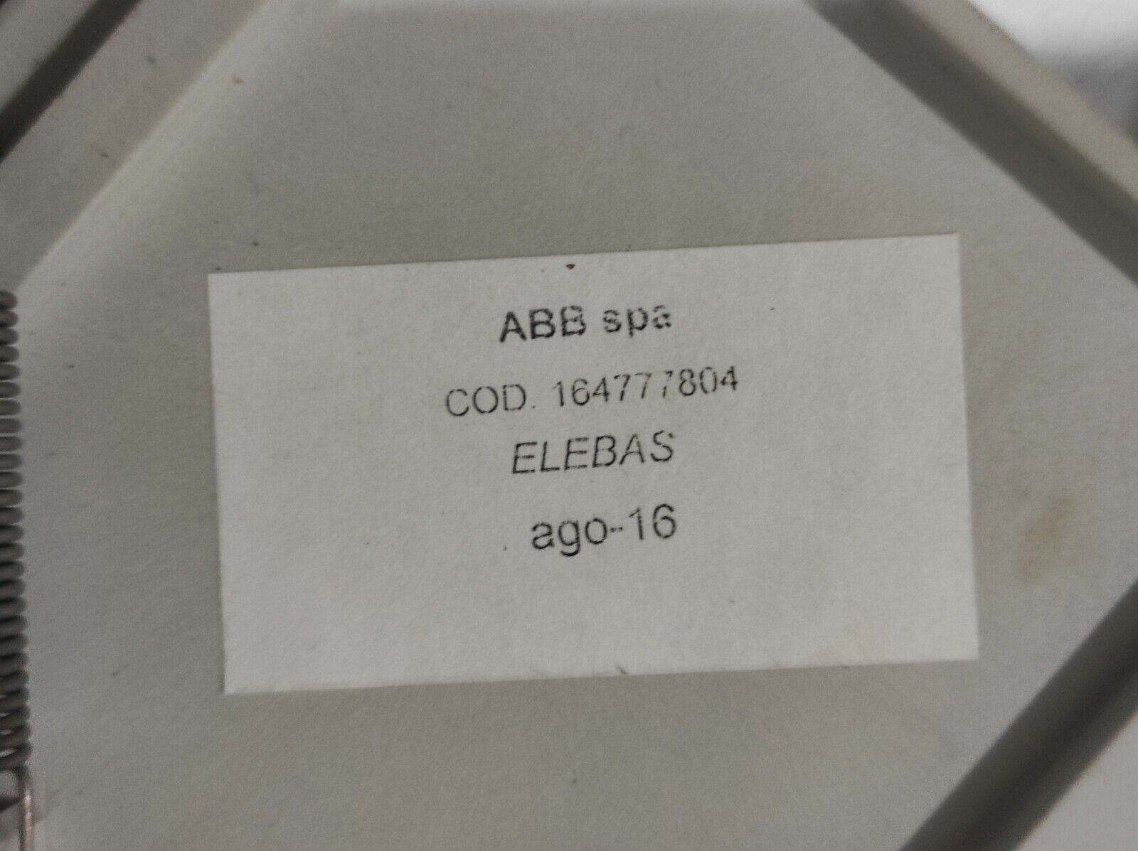 ABB Sace 1SD A043468 R1 10 INS/EXT Conts For Emax Fixed Part 1SDA0434681 (1)