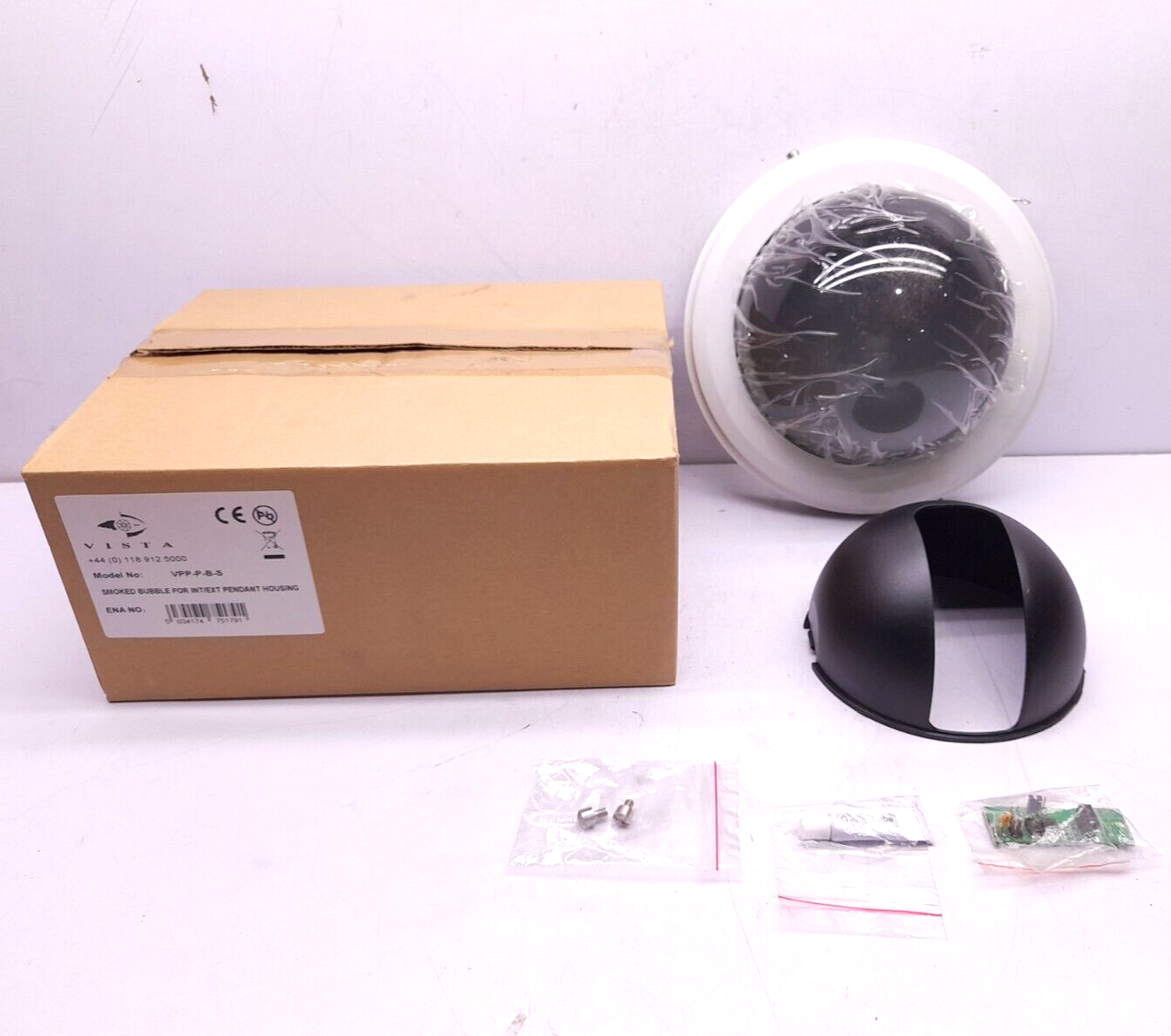 Vista VPP-DUMMY-DP-S Dummy Int Pendant Housing With Smoked Bubble