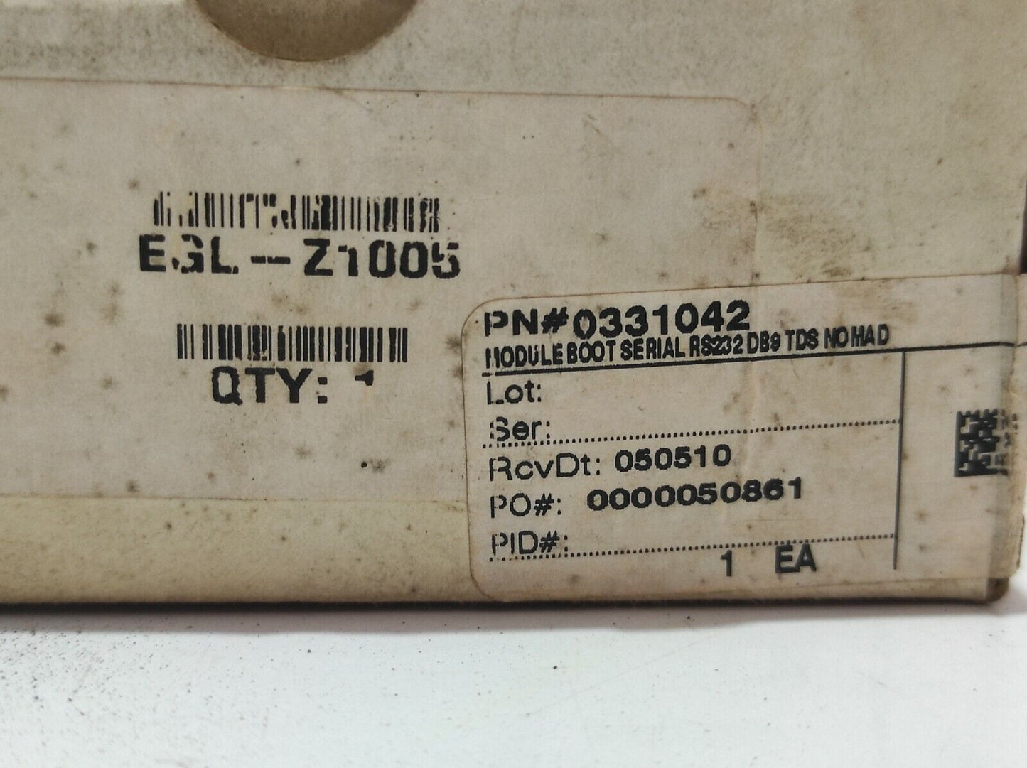 TDS 100-0014-03Q Module Boot Serial RS232 DB9 TDS Nomad Oceaneering 0331042