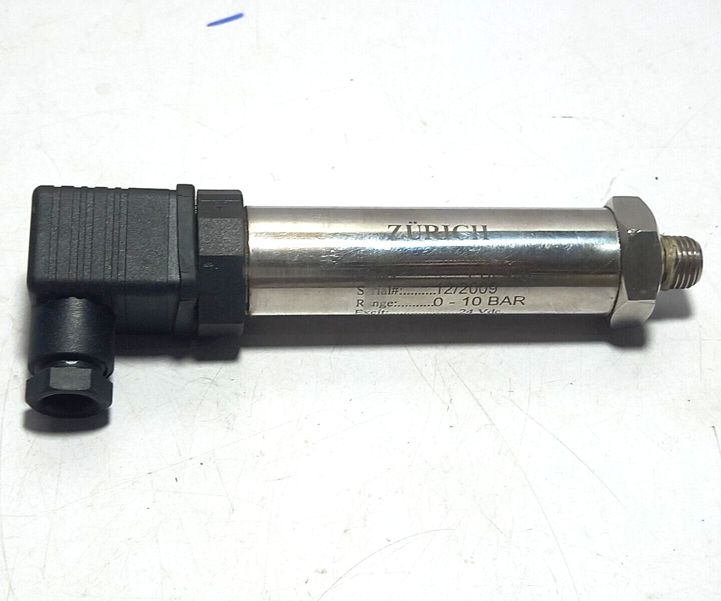 Zurich PSI-420 Pressure Transmitter Range 0-10 Bar Excit 24VDC