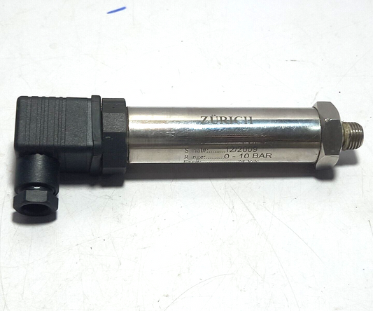 Zurich PSI-420 Pressure Transmitter Range 0-10 Bar Excit 24VDC