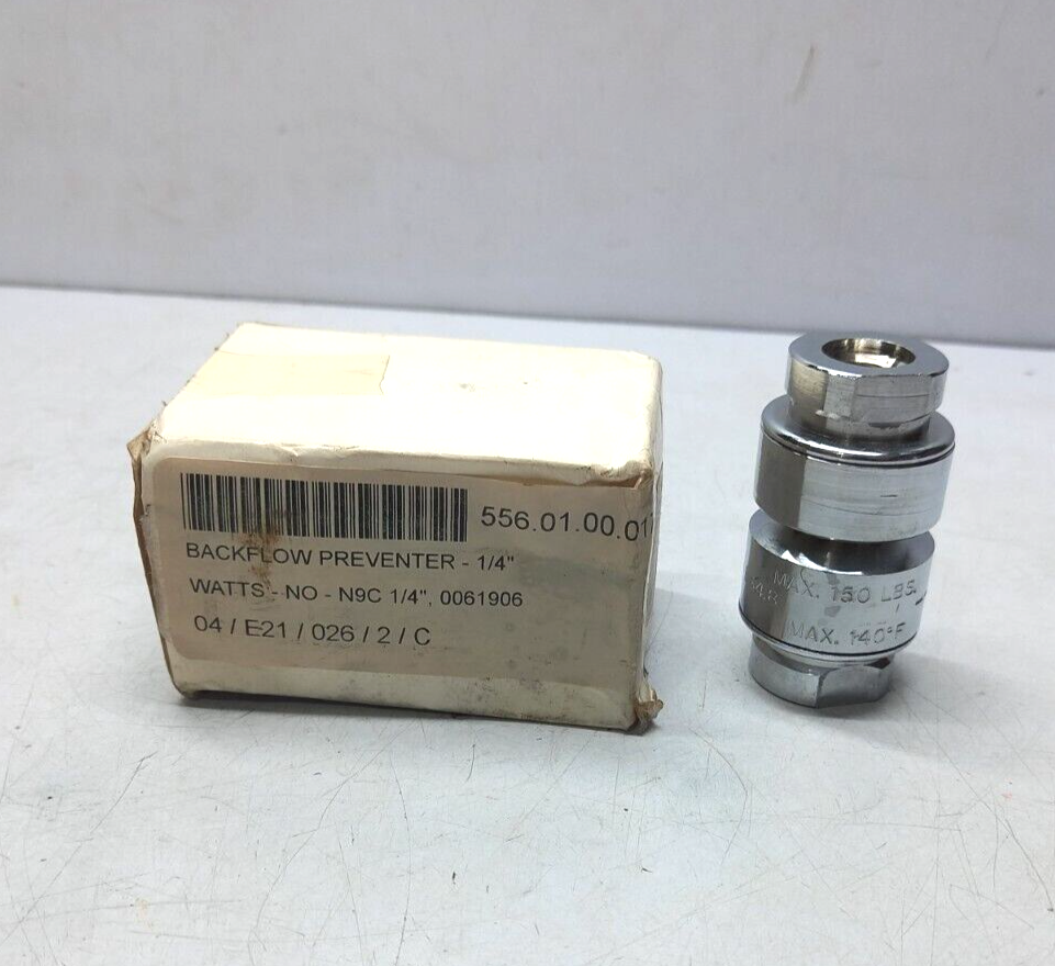 Watts NO N9C ¼” 0061906 Backflow Preventer