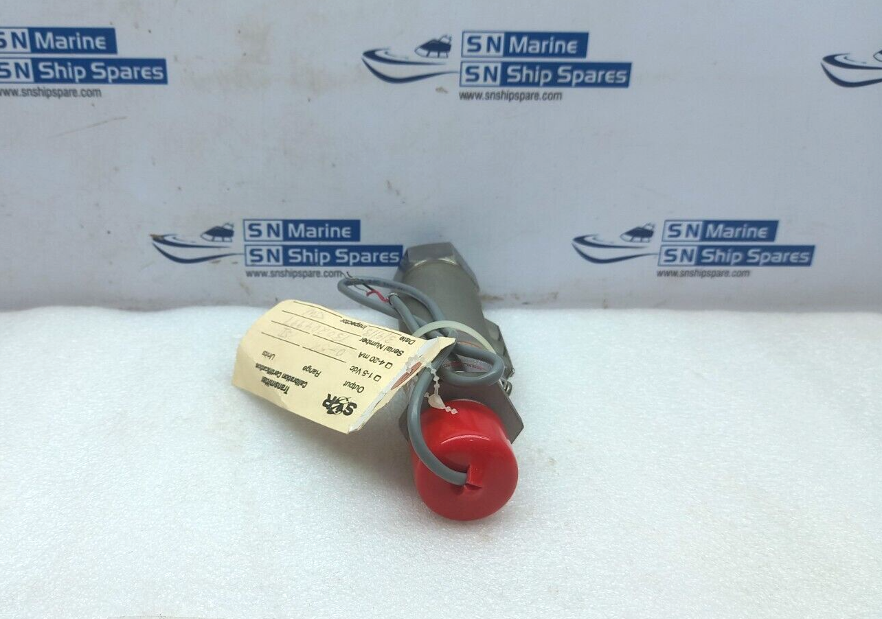 SOR 534HS-TN5K-P9-C1A Pressure Transmitter 0-5000Psi P/N 720-408 Rev 2