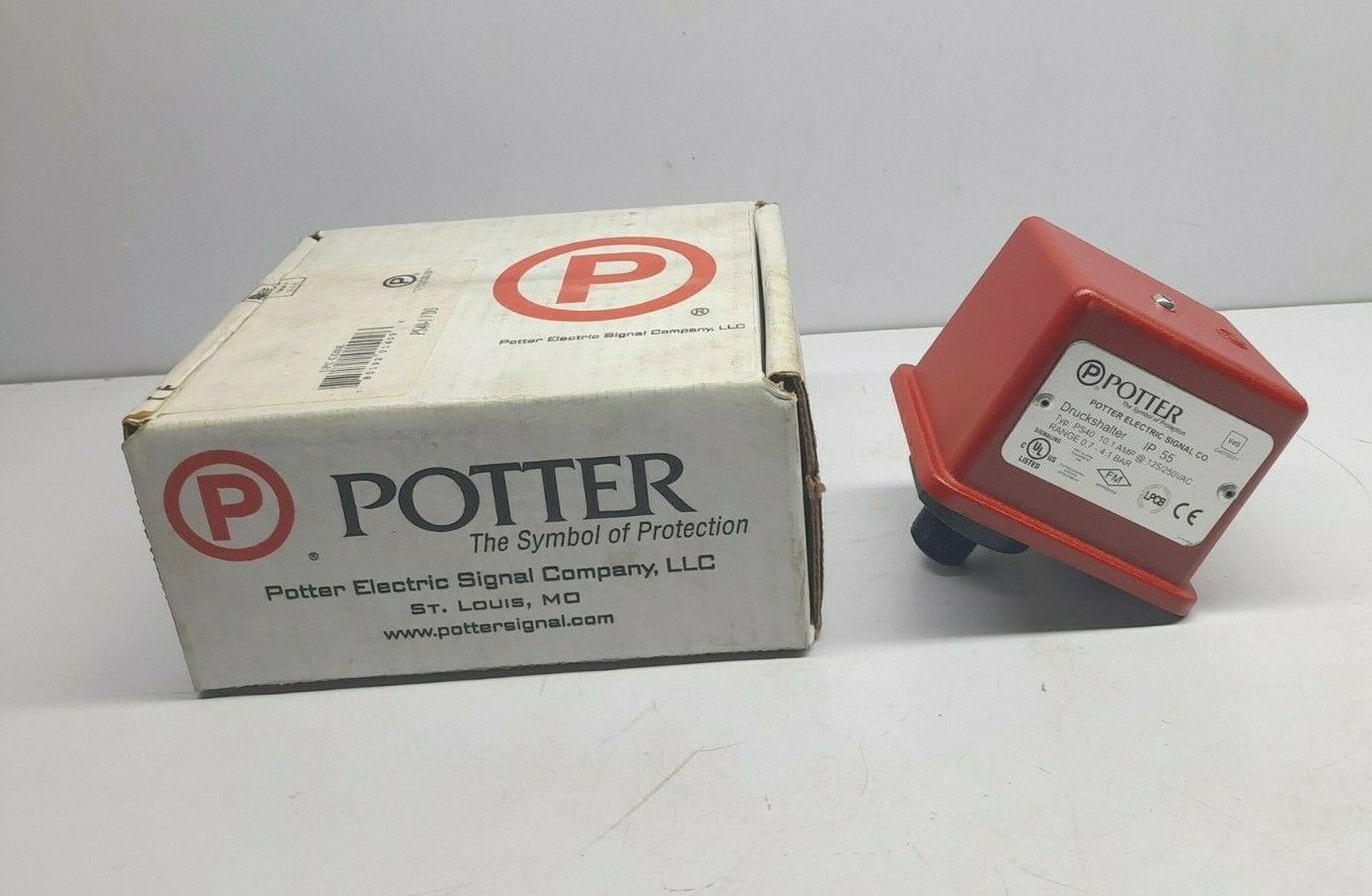 Potter PS40 Pressure Switch PS40-1 VDS