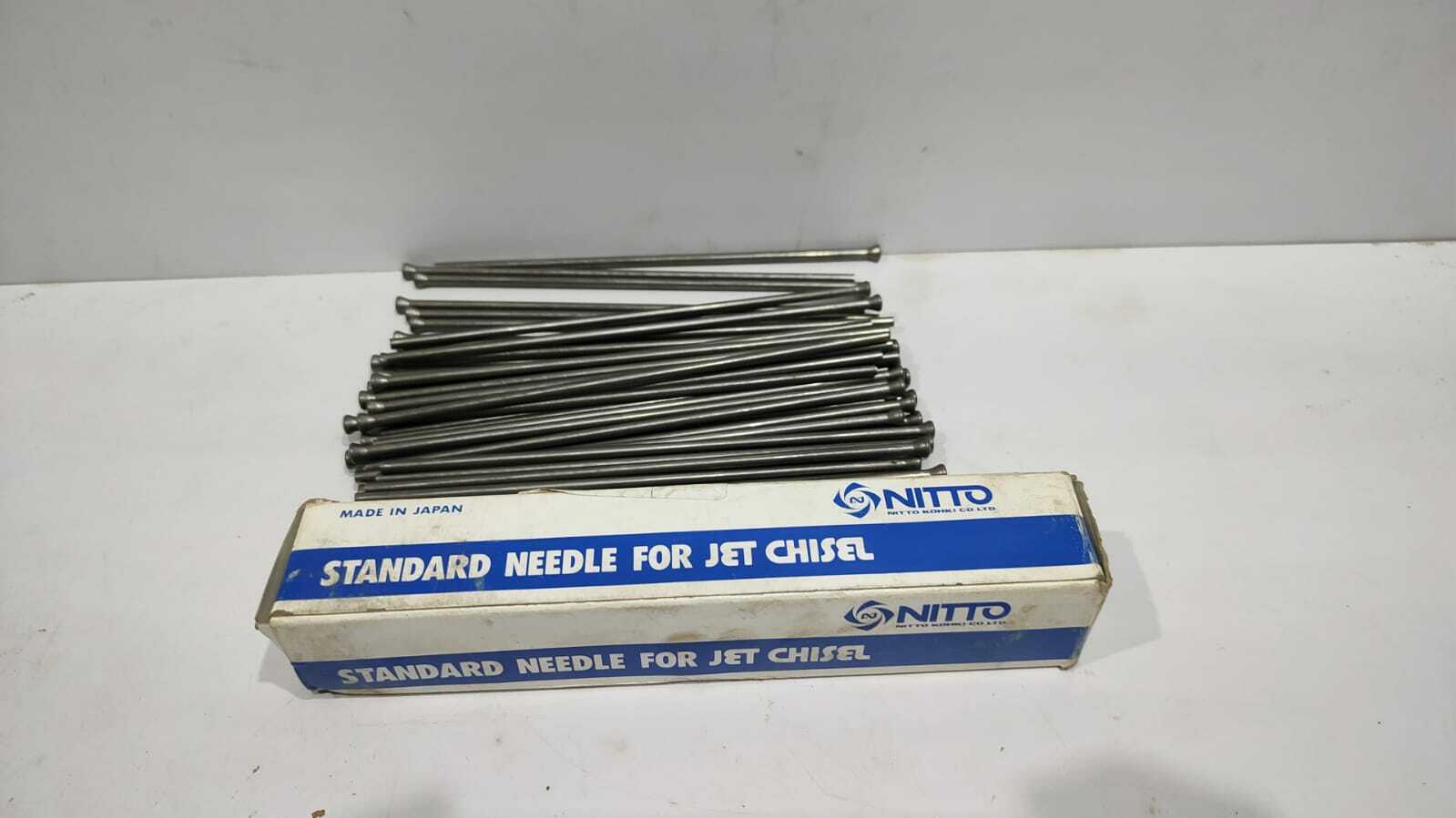 Nitto Standard Needle For Jet Chisel Size 4*180 50PCs in box complete box sale