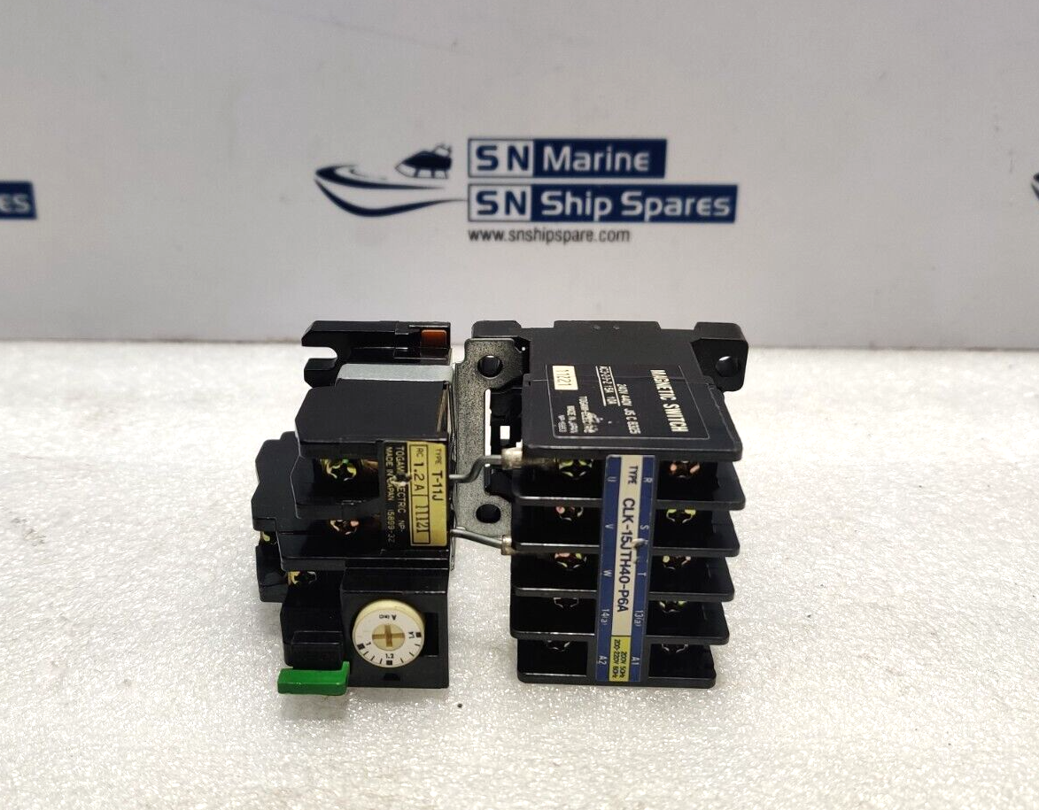 Togami Electric CLK015JTH40-P6A Magnetic Switch 240V 440V Togami Type T-11J