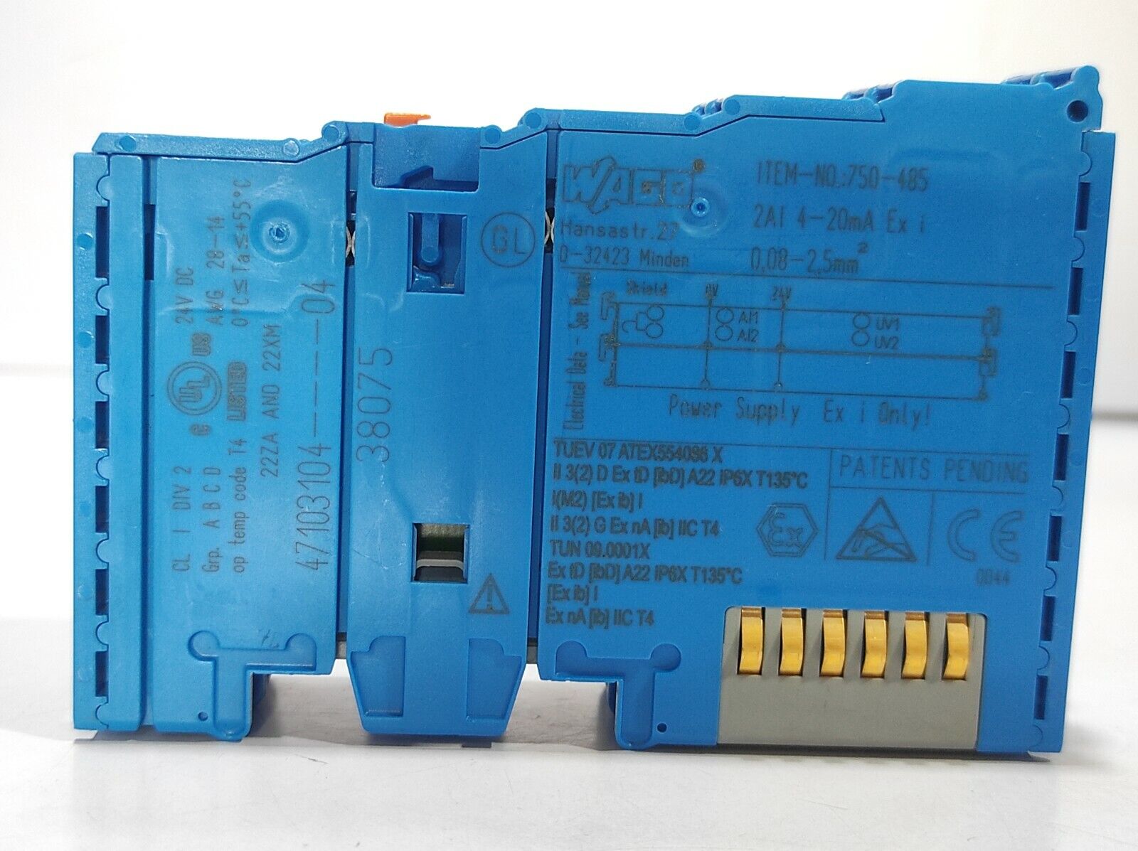 Wago 750-485 2-Channel Analog Input Module 750485